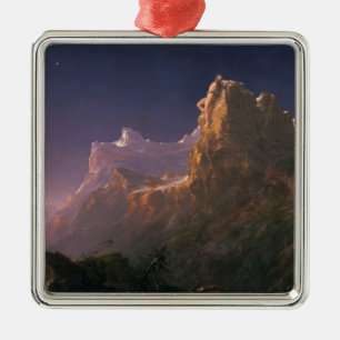 Prometheus Bound (by Thomas Cole) Metal Ornament