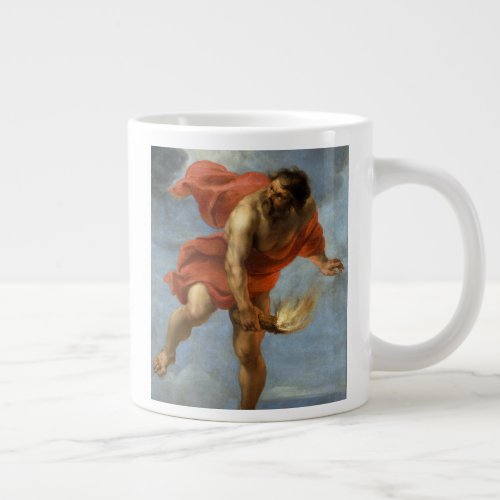 Prometheus Carrying Fire Giant Coffee Mug