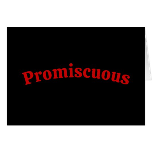 Promiscuous Cards (Front Horizontal)