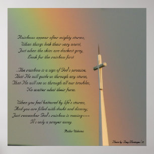 Promise of God's Rainbow Poster