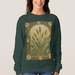 Promise of Spring Sabzeh Sprout Illustration Sweatshirt