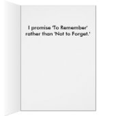 Promise to Remember Cards (Inside (Right))