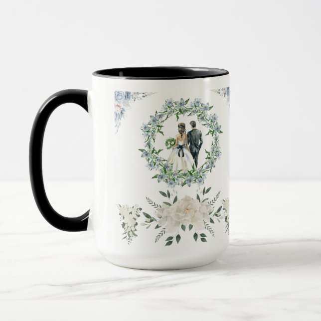 Promise Under the Roses white Mug (Left)
