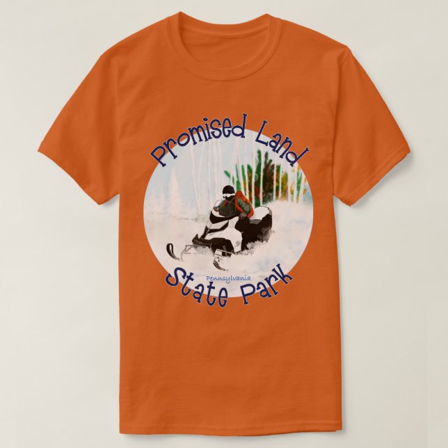 Promised Land State Park Pennsylvania T-Shirt (Design Front)