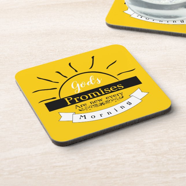 Promises  beverage coaster (Left Side)