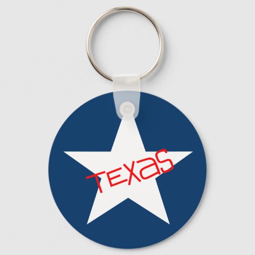 Promo Keychain Texas Lone Star State Flag Gift
