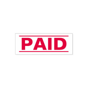 Promot Paid Stamp for Office, Accounts Payable