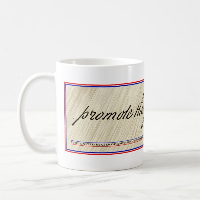 Promote General Welfare Coffee Mug (Left)
