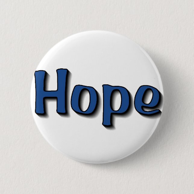 Promote Hope Pinback Button (Front)
