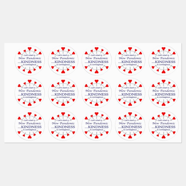 Promote Kindness Labels (Sheet)