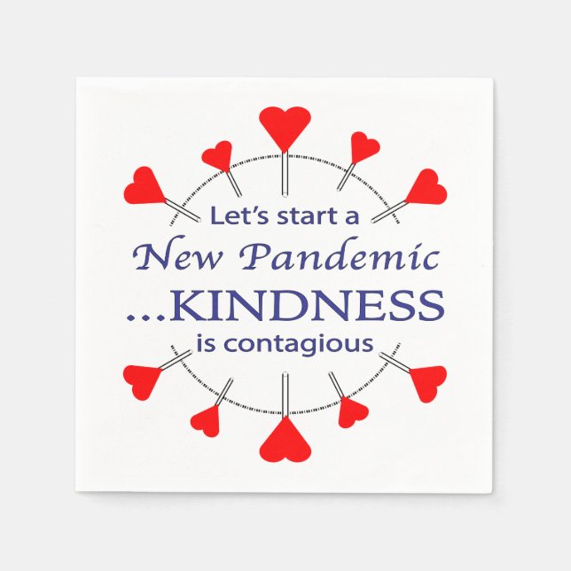 Promote Kindness Napkins (Front)