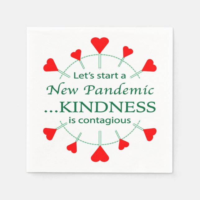 Promote Kindness Napkins (Front)