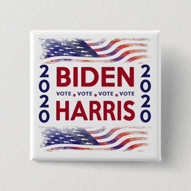 Promote the VOTE Biden Harris 2020 Button (Front)