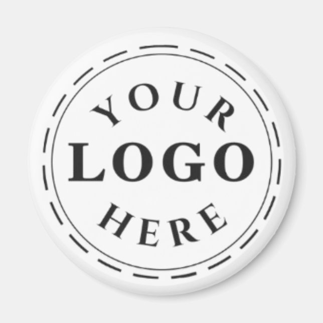 Promote Your Brand – Custom Logo Round 2¼" Magnet (Front)