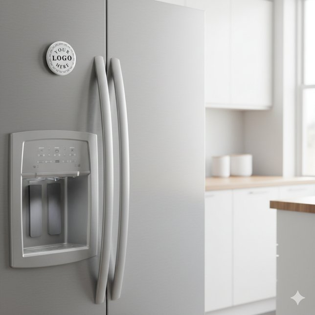 Promote Your Brand – Custom Logo Round Magnet (Promote Your Brand – Custom Logo Round Magnet)