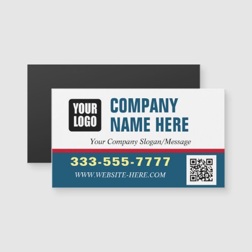 Promote Your Business Name Logo QR Code Message