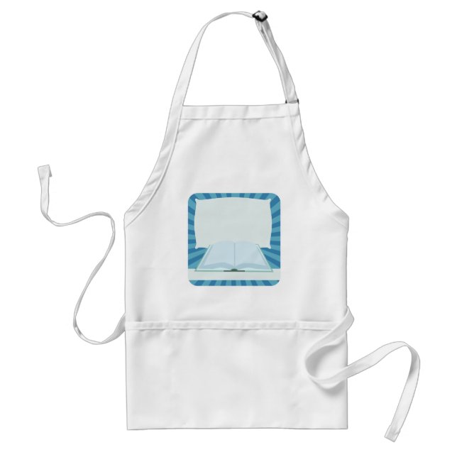 Promote Your Cookbook! Adult Apron (Front)