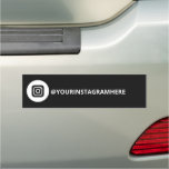 Promote Your Instagram Car Magnet at Zazzle