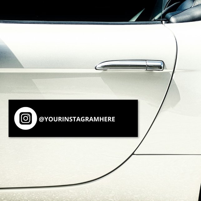 Promote Your Instagram Car Magnet (Creator Uploaded)