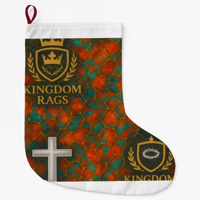 Promote Your Party  Large Christmas Stocking (Front)