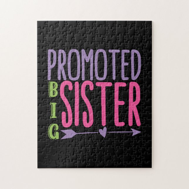 Promoted Big Sister - Big Sister Reveal Jigsaw Puzzle (Vertical)