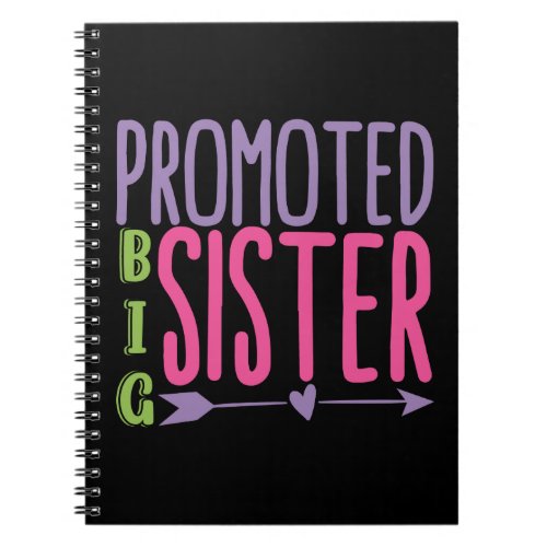 Promoted Big Sister _ Big Sister Reveal Notebook