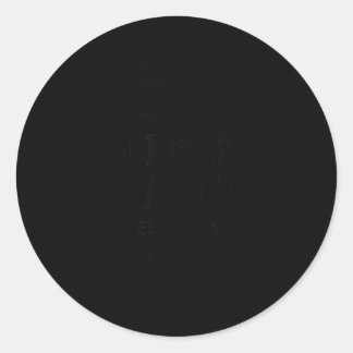 Promoted Great Grandpa Est 2026 Classic Round Sticker