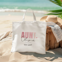 Promoted to Aunt EST 2025 | Personalized New Aunt 