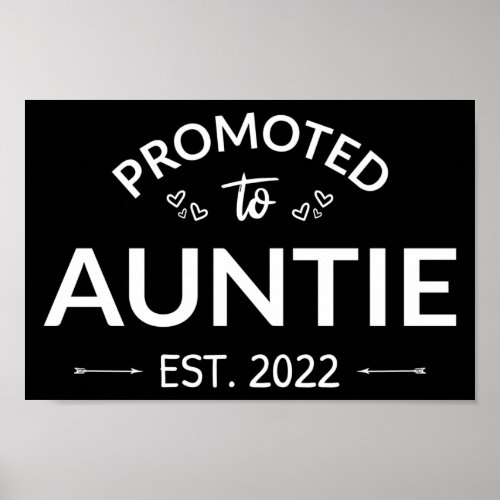 Promoted To Auntie Est 2022 II Poster