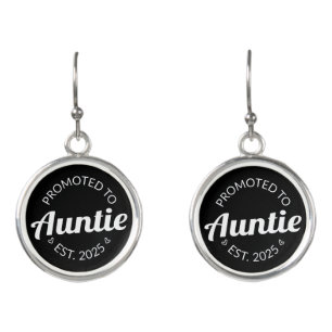 Promoted To Auntie Est. 2025 I Earrings