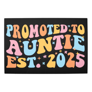 Promoted To Auntie Est. 2025 III Metal Print