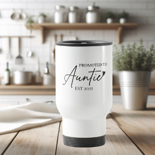 Promoted to Auntie EST 2025    New Aunt Mug