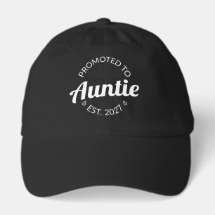 Promoted To Auntie Est 2027 New Aunt I Hat