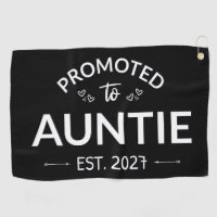 Promoted To Auntie Est 2027 New Aunt II