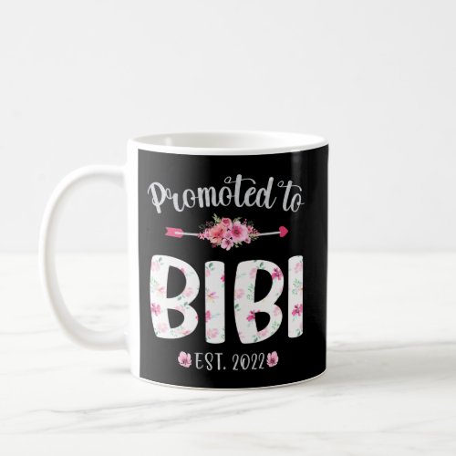 Promoted To Bibi 2022 MotherS Day Baby Announceme Coffee Mug