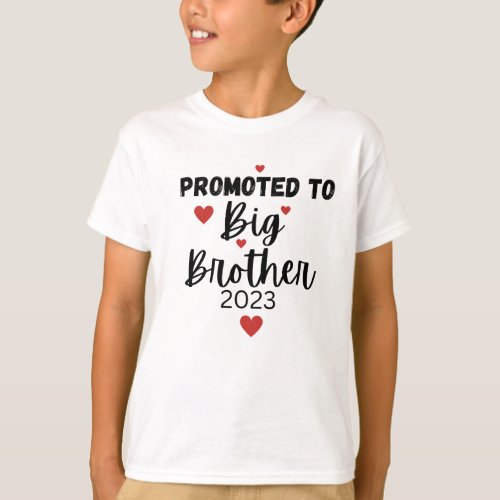 Promoted to big bother 2023 T_Shirt