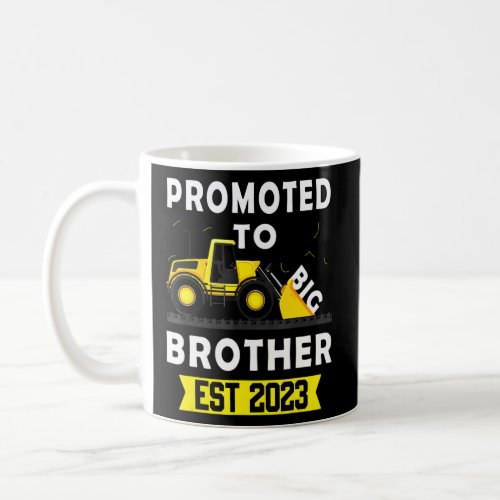 Promoted To Big Bro 2023 I Leveled Up To Big Broth Coffee Mug