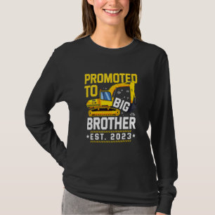 Promoted to Big Bro 2023 Leveled up to Big Brother T-Shirt