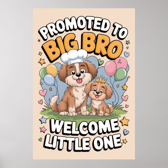 Promoted to Big Bro, Big Brother Poster (Front)