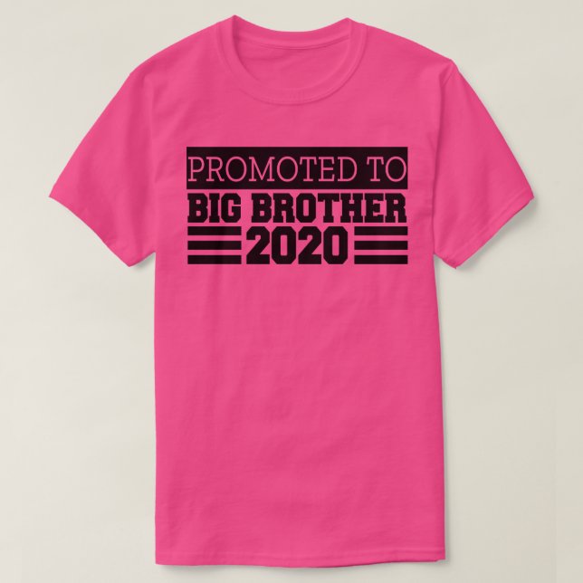 Promoted to big brother 1 T-Shirt (Design Front)