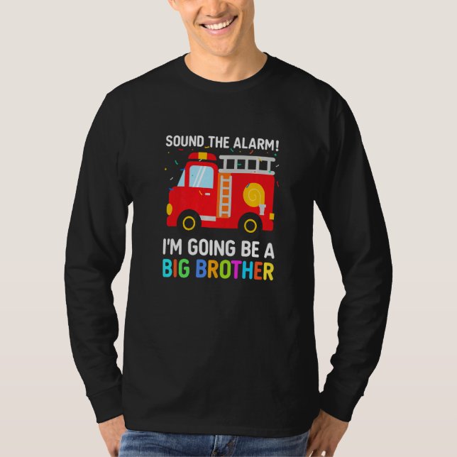 Promoted To Big Brother 2023 Boys Sibling Outfits  T-Shirt (Front)