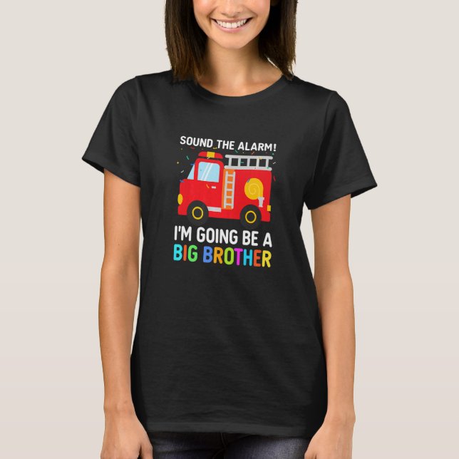 Promoted To Big Brother 2023 Boys Sibling Outfits  T-Shirt (Front)