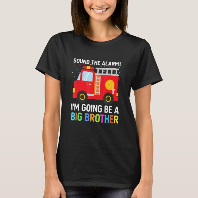 Promoted To Big Brother 2023 Boys Sibling Outfits  T-Shirt (Front)