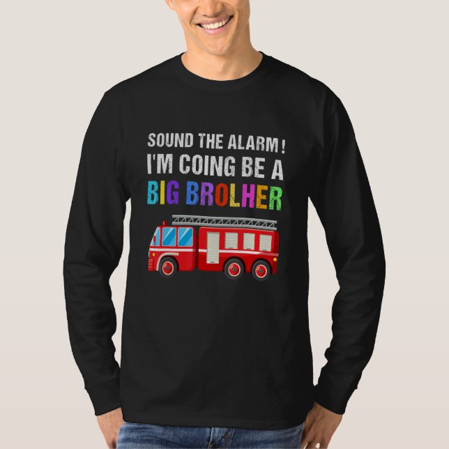 Promoted To Big Brother 2023 Boys Sibling Outfits  T-Shirt (Front)