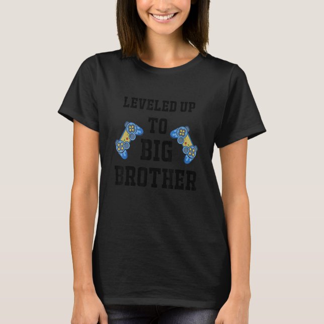 Promoted To Big Brother 2023 Kids Boys Sibling Out T-Shirt (Front)