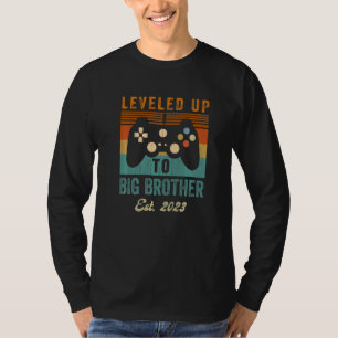 promoted to Big Brother 2023 Leveled up to Big Br T-Shirt
