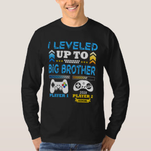 Promoted To Big Brother 2023 Leveled Up To Big Fam T-Shirt