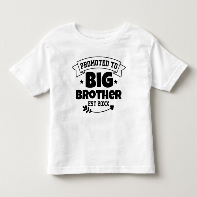 Promoted To Big Brother Awesome Future Presents Toddler T-shirt (Front)