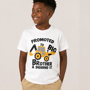 Promoted to Big Brother, Baby Announcement T-Shirt
