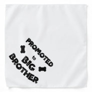 Promoted To Big Brother Dog Pregnancy Announcement Bandana at Zazzle